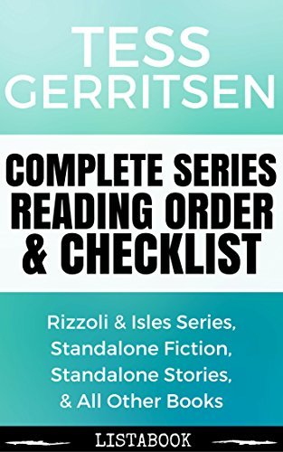 Tess Gerritsen Series Reading Order &amp; Checklist: Series List in Order - Rizzoli &amp; Isles Series ...