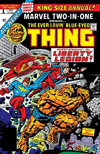 Marvel Two-In-One Annual #1 book cover