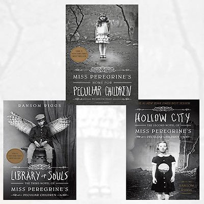 Miss Peregrine's Home for Peculiar Children / Hollow City / Library of Souls book cover