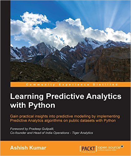 Learning Predictive Analytics with Python by Ashish Kumar | Goodreads
