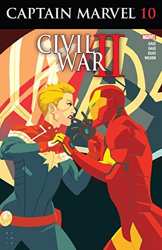 Captain Marvel #10 book cover
