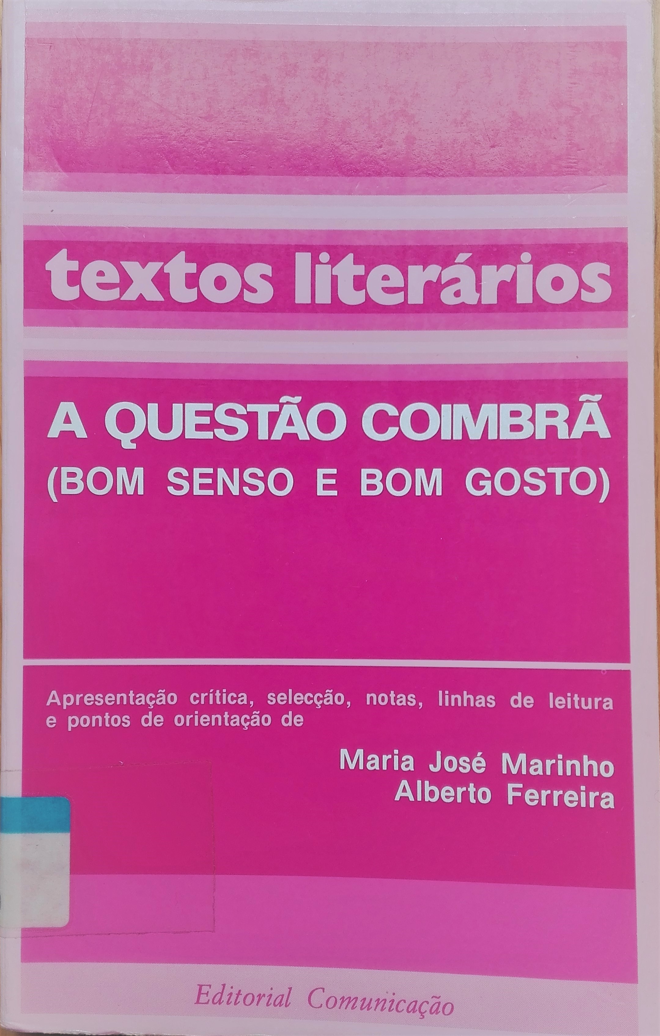 A Questão Coimbrã book cover