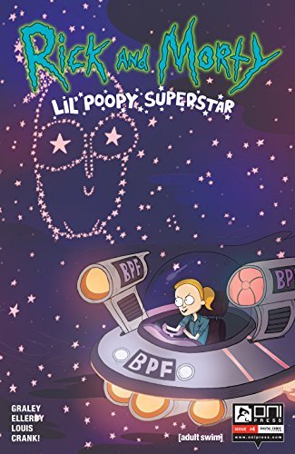 Rick and Morty: Lil' Poopy Superstar book cover 3