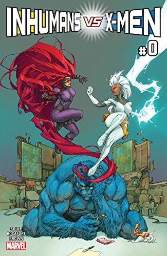 Inhumans vs. X-Men book cover 2