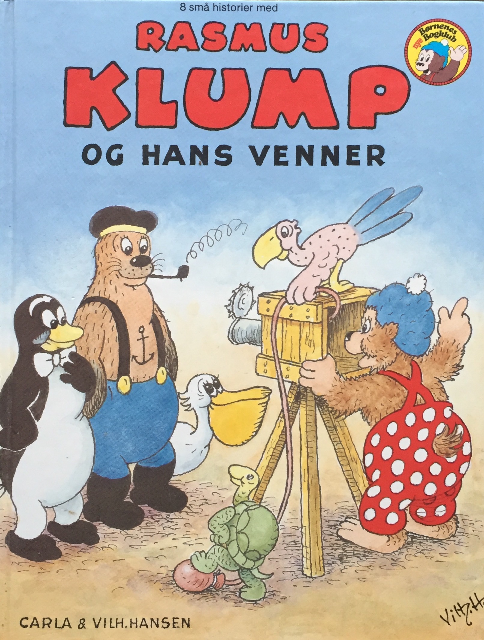 8 små historier med Rasmus Klump og hans venner book cover