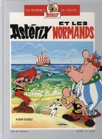 Astérix et les normands / Astérix légionnaire book cover