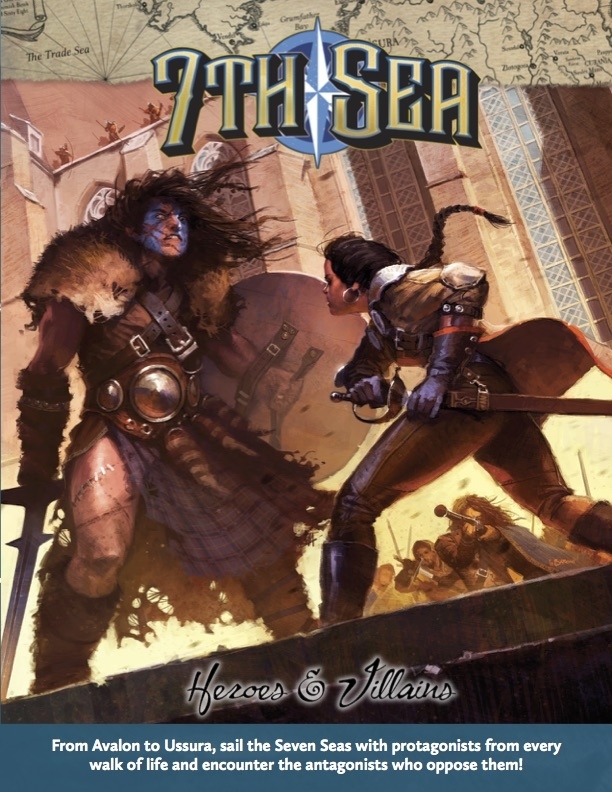 7th Sea book cover