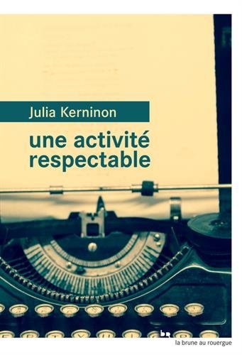 A Respectable Occupation book cover
