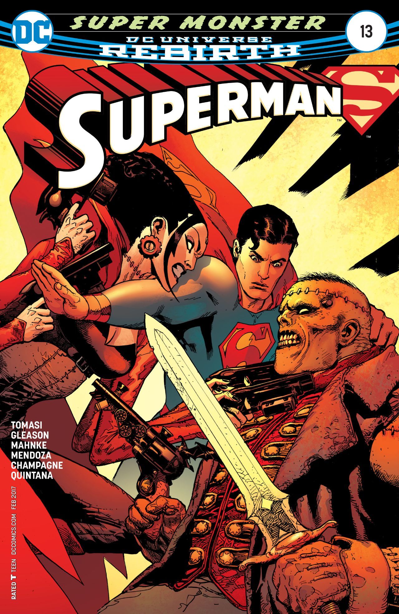Superman (2016-2018) #13 book cover