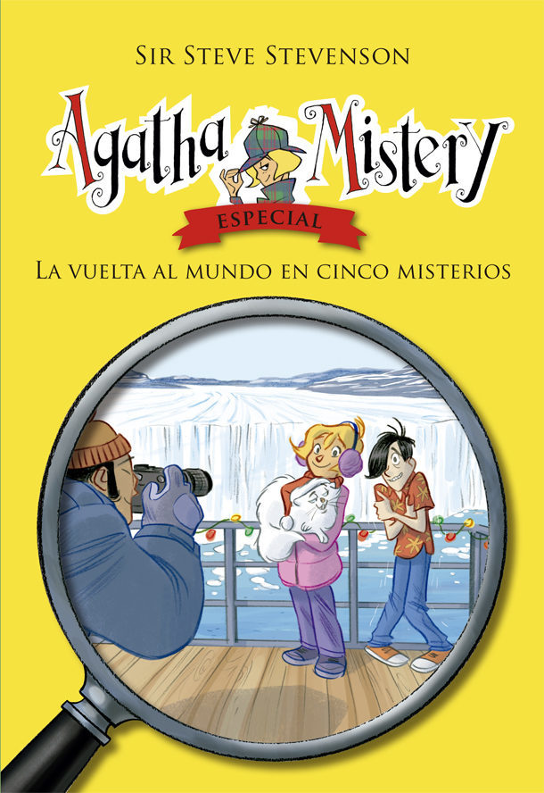 La vuelta al mundo en cinco misterios book cover