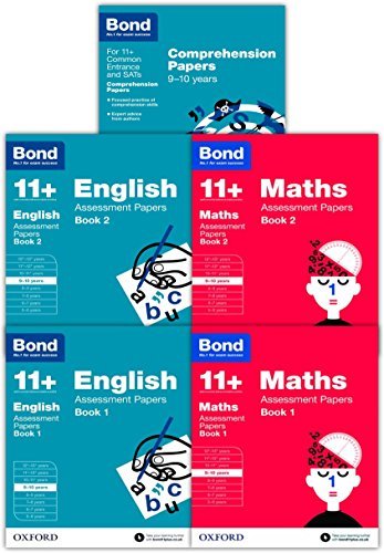 Bond 11+ plus English and Maths Assessment Papers for 9-10+ years (Book ...