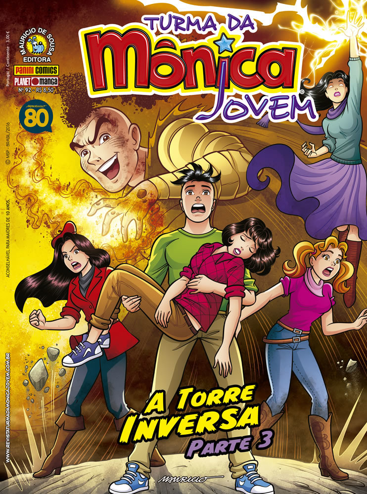 Turma da Mônica Jovem #92 book cover