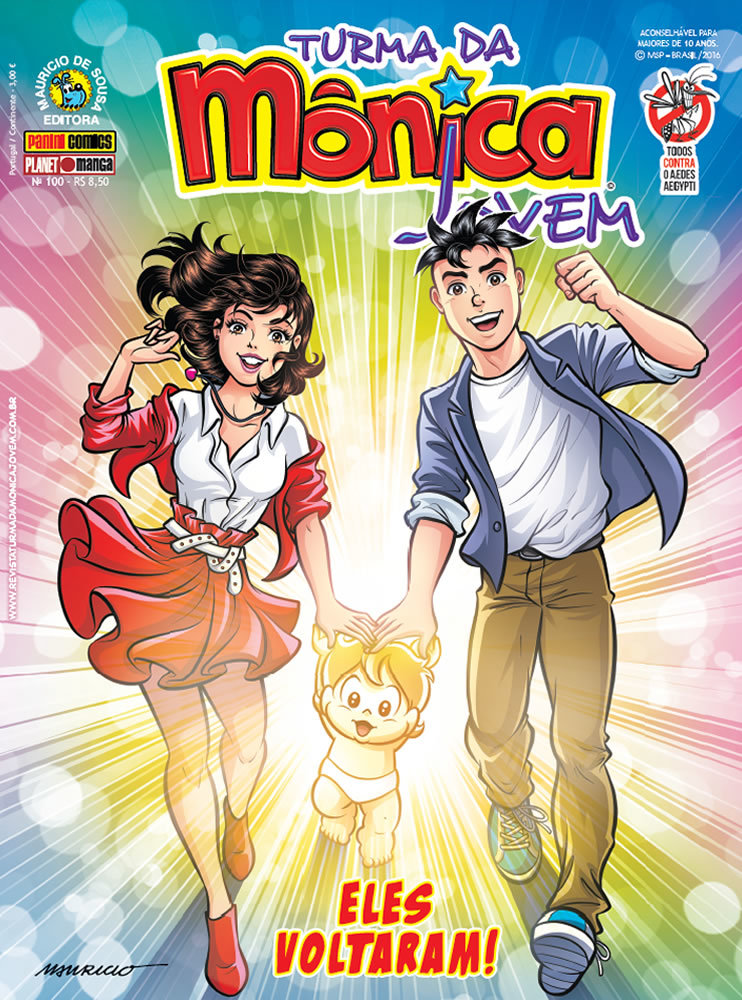 Turma da Mônica Jovem #100 - Eles voltaram book cover