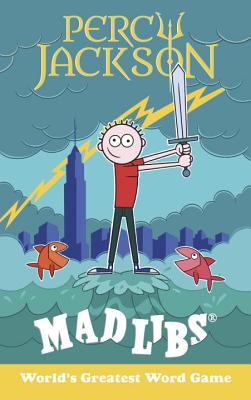 Percy Jackson Mad Libs book cover