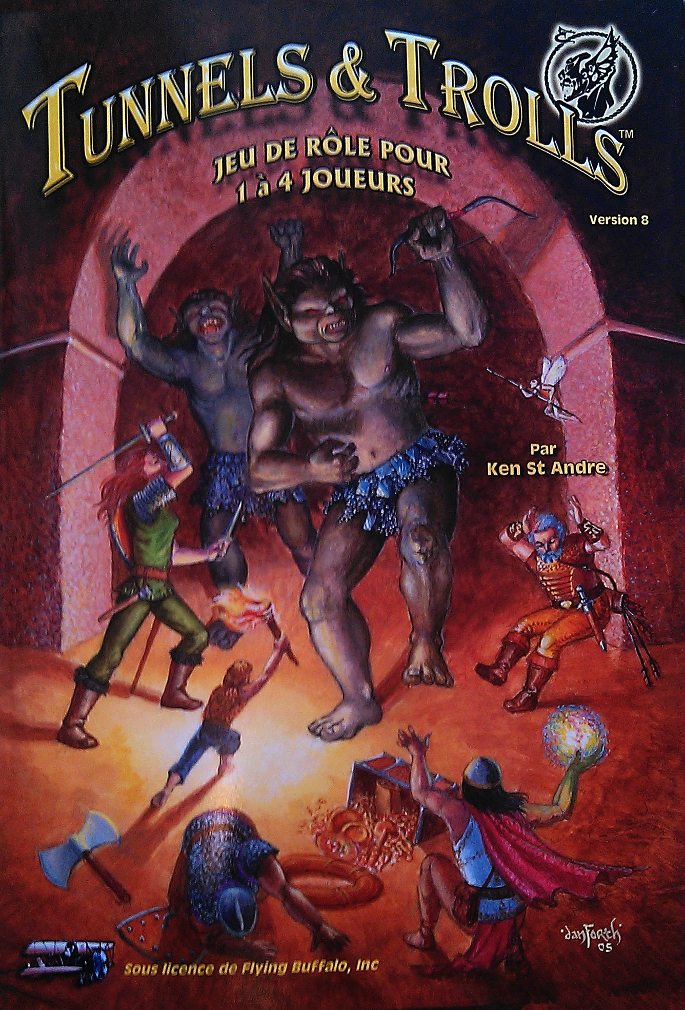 Tunnels and Trolls Rule Book The Complete Fantasy Game by Ken St