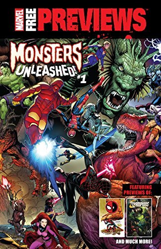 Marvel Free Previews Monsters Unleashed #1 book cover