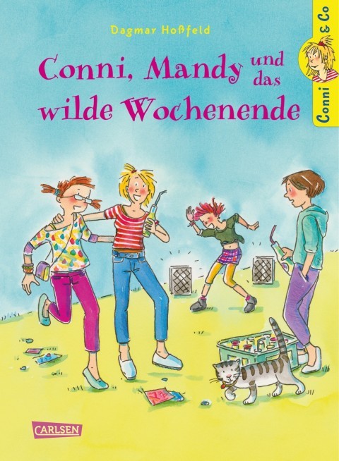 Conni, Mandy und das wilde Wochenende book cover