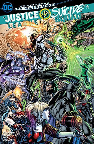 Justice League vs. Suicide Squad #4 book cover