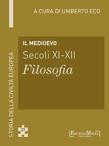 Il Medioevo - Secoli XI-XII - Filosofia book cover