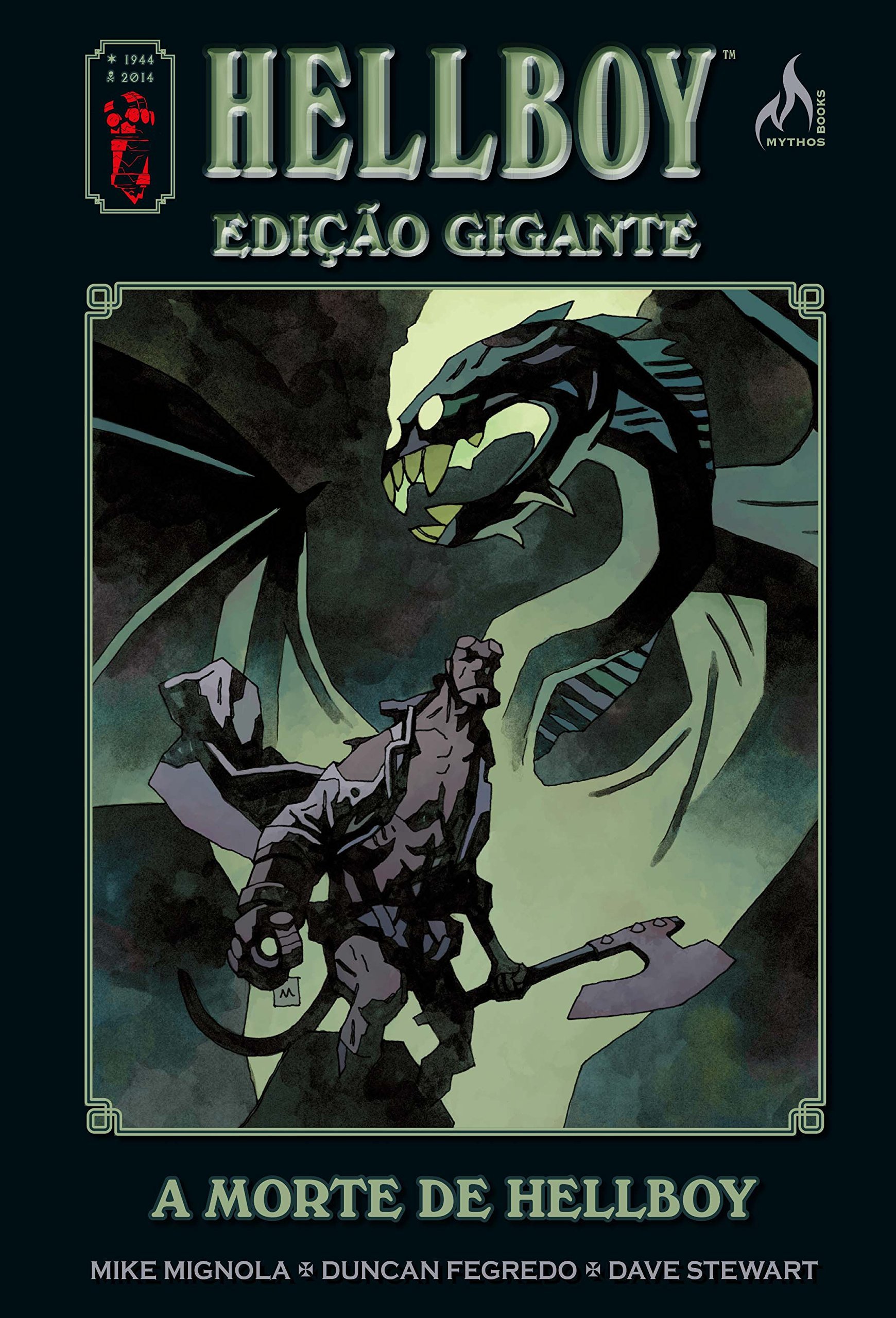 Hellboy book cover