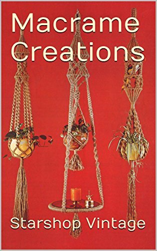 Livre Vintage De Patrons Macramé - The Macramé Pendantmaker Par Rose Brinkley #7301