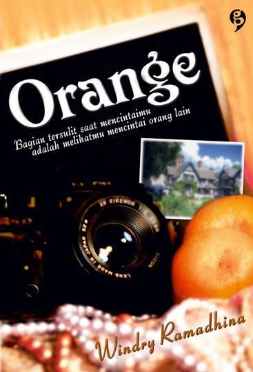 Orange book cover