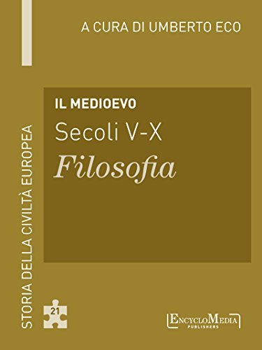 Il Medioevo - Secoli V-X - Filosofia book cover