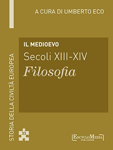 Il Medioevo - Secoli XIII-XIV - Filosofia book cover