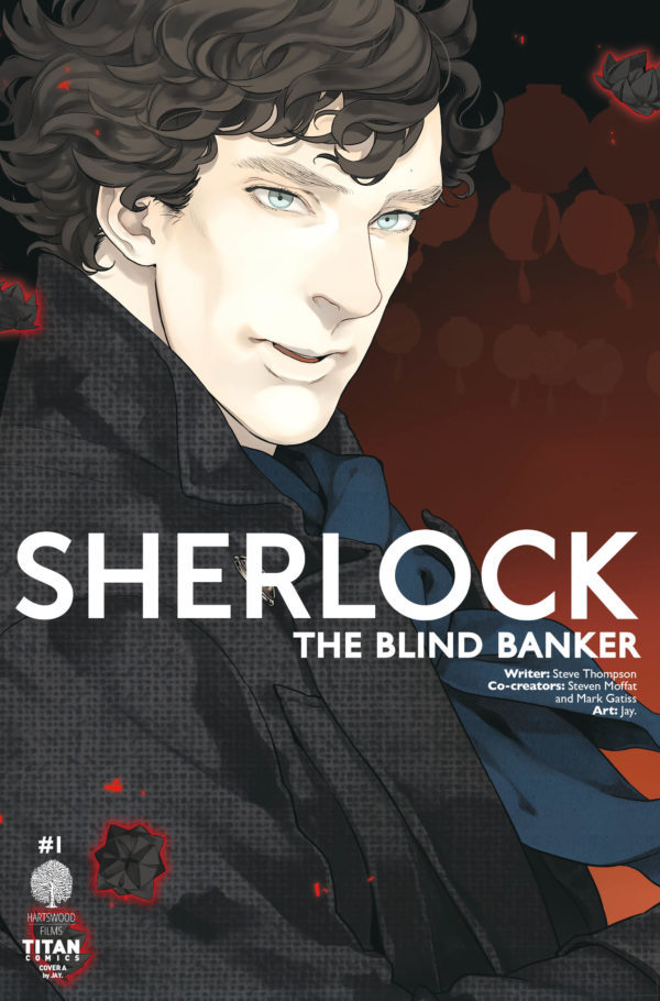 Sherlock: The Blind Banker book cover 1