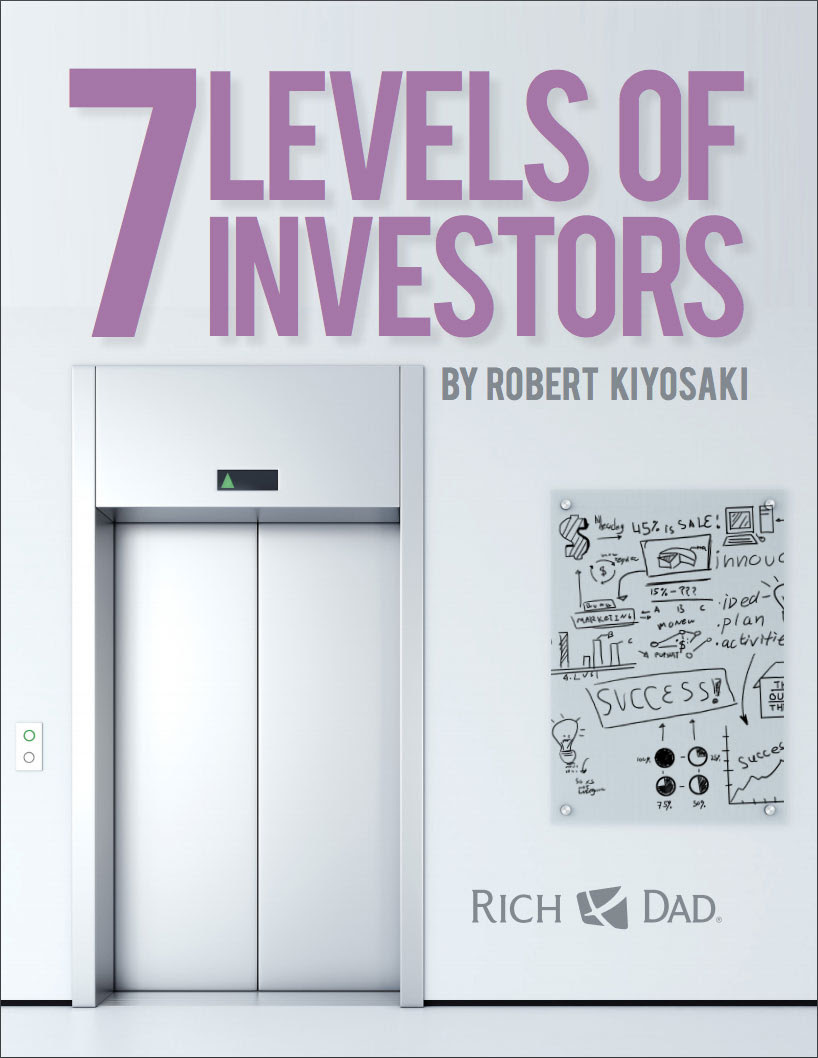 Rich Dad's 7 Levels of Investors book cover