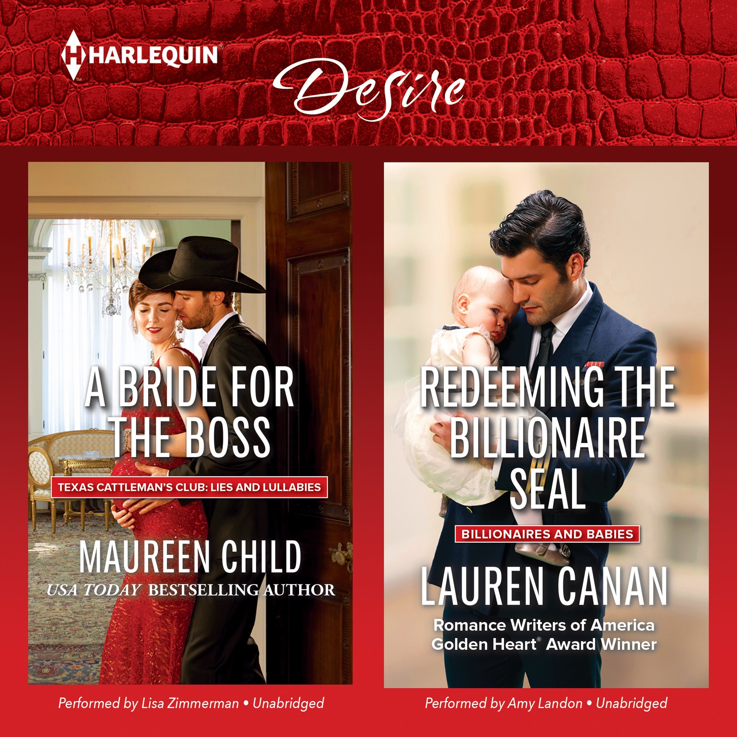 A Bride for the Boss & Redeeming the Billionaire SEAL book cover