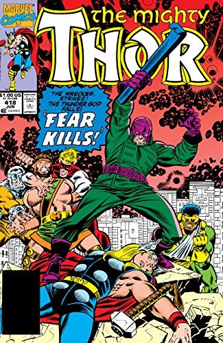 Thor (1966-1996) #418 book cover