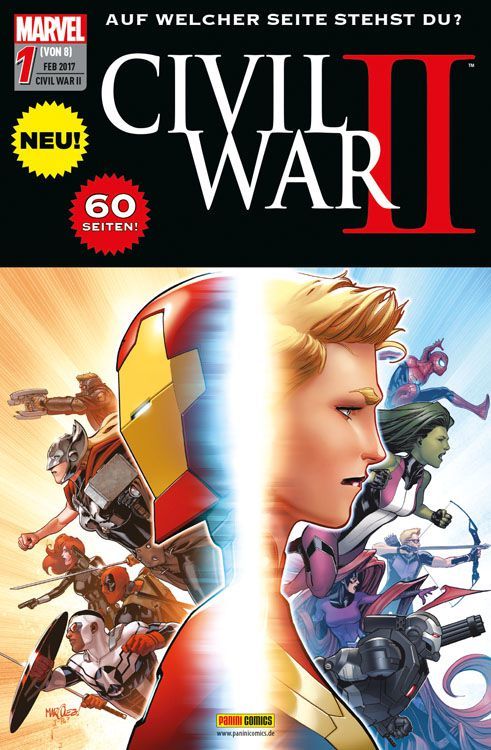 Civil War II (Single Issues) book cover 1