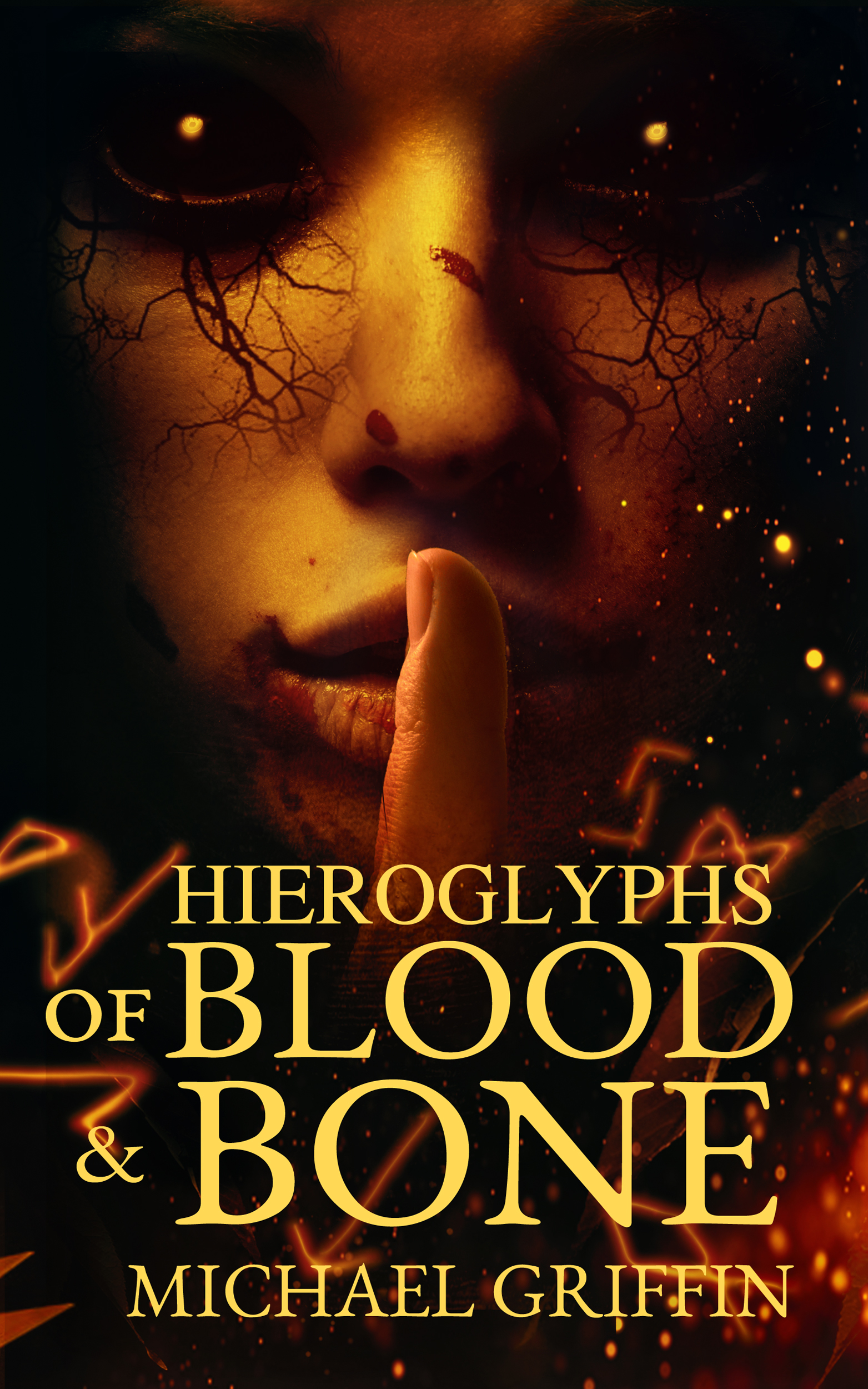 Hieroglyphs of Blood and Bone book cover