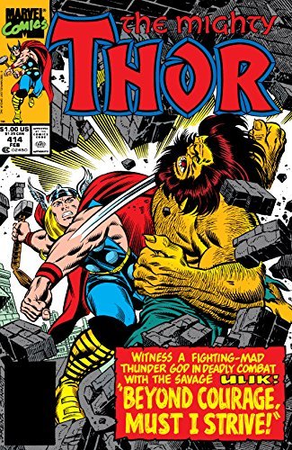Thor (1966-1996) #414 book cover