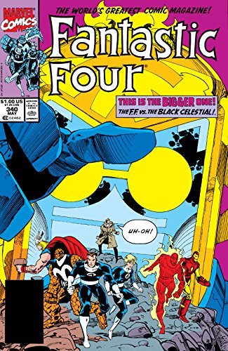 Fantastic Four (1961-1998) #340 (Fantastic Four book cover