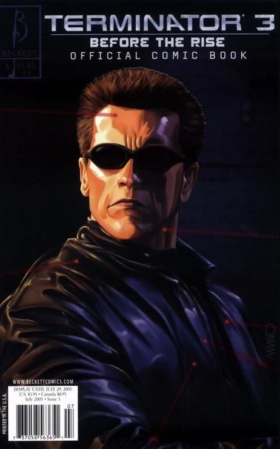 Terminator 3 book cover