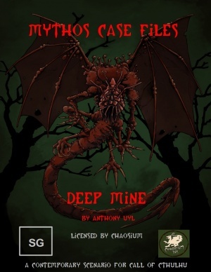 Mythos Case Files book cover