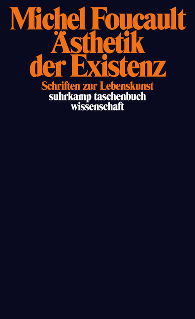 Ästhetik der Existenz book cover