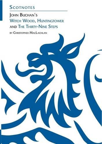 John Buchan's 'Witch Wood', 'Huntingtower' and 'The Thirty-Nine Steps' book cover