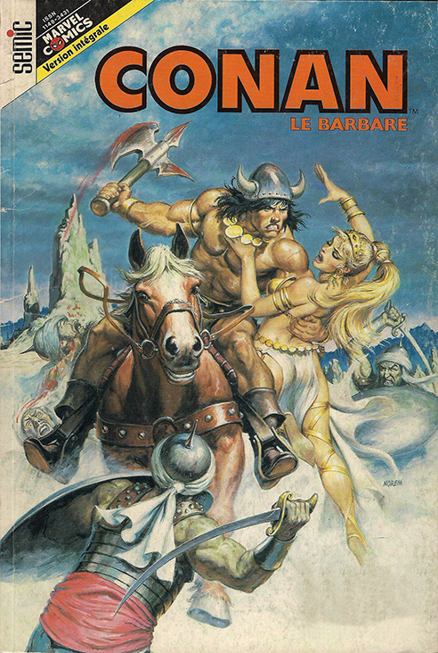Conan le barbare book cover