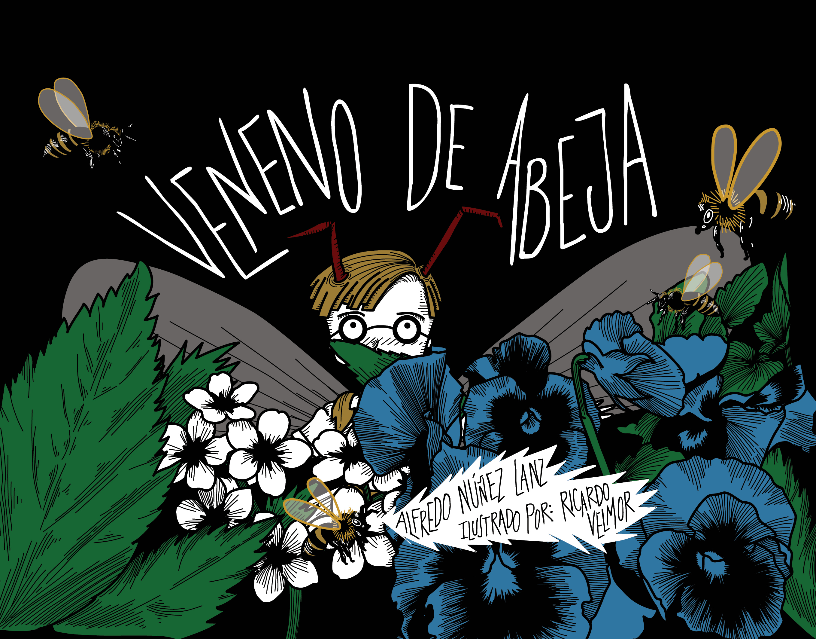 Veneno de abeja book cover