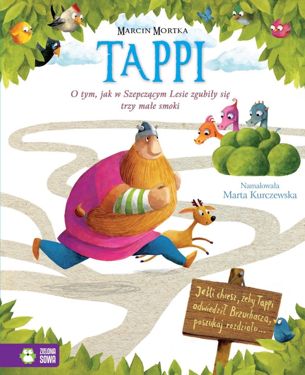 Tappi. O tym, jak w Szepczącym Lesie zgubiły się trzy małe smoki book cover