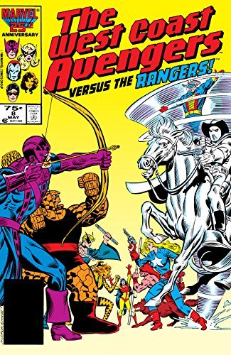 The West Coast Avengers #8 book cover