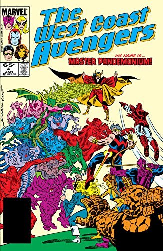 The West Coast Avengers #4 book cover