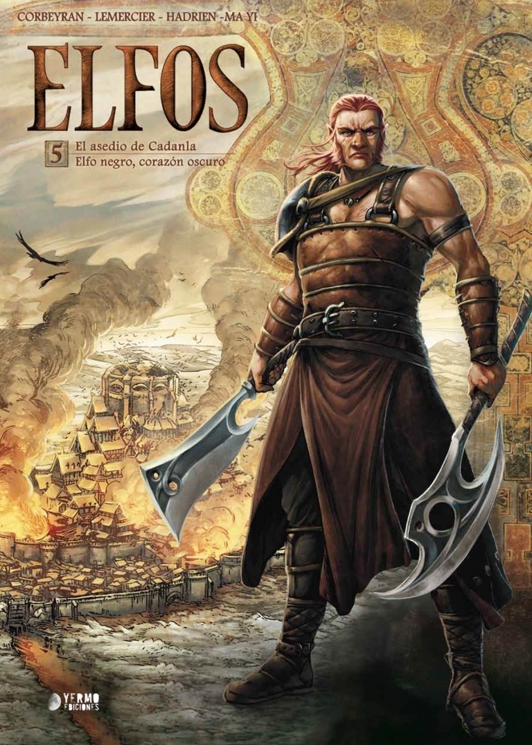 Elfos, Vol.5: El asedio de Cadanla/Elfo negro, corazón oscuro