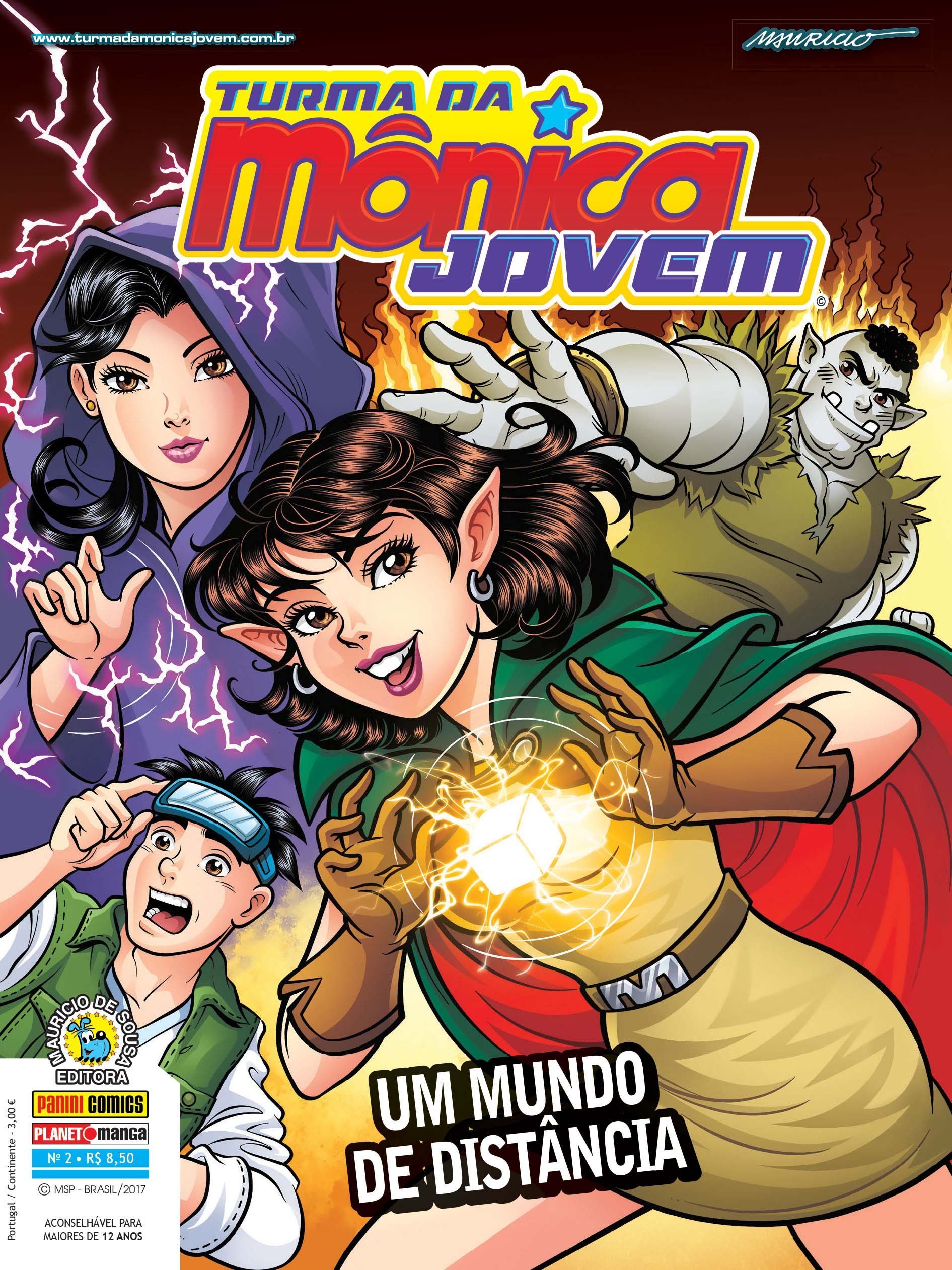 Turma da Mônica Jovem, Série 2 book cover 1