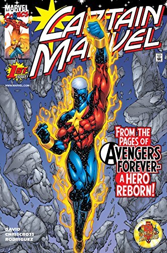 Captain Marvel (2000) book cover 1