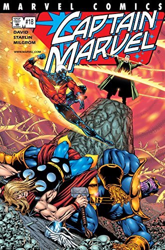 Captain Marvel (2000) book cover 2
