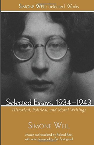Selected Essays 1934-43 book cover